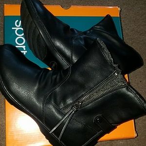 SPORTO  MILA BLACK SIZE 7